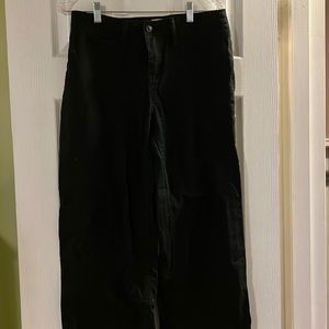 A New Day Black Corduroy Wide Leg Pant